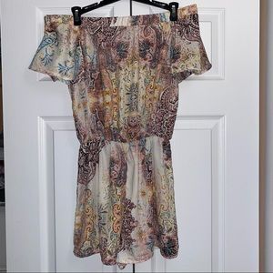 Patterned Romper